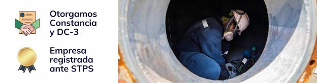 Curso de NOM-033 Trabajos en espacios confinados